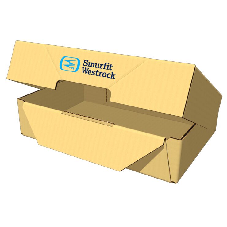 6-Corner Clamshell Tray
